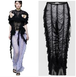 Ester Manas ruched sheer pants 1
